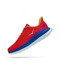 HOKA Mach 4 Road Running Shoe for Man Orange 11 UK