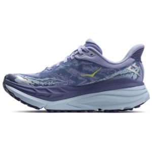 Hoka One One Womens Stinson 7 Textile Synthetic Cosmic Sky Meteor Trainers 7 UK