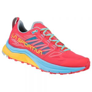 La Sportiva Jackal Trail Running Shoes Red,Blue Woman