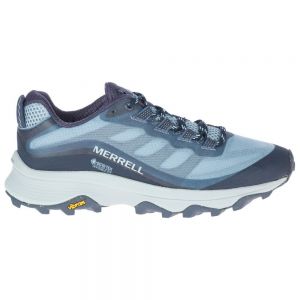 Merrell Moab Speed Goretex Hiking Shoes Blue Woman