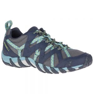 Merrell Waterpro Maipo 2 Hiking Shoes Blue,Grey Woman