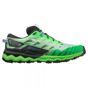 Mizuno Wave Daichi 7 Trail Running Shoes Green Man
