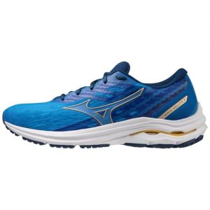 Mizuno Mens Wave Equate 7 Road Running Shoes French Blue/Gold 9 (43)