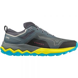 Mizuno Wave Ibuki 4 Trail Running Shoes Grey Man