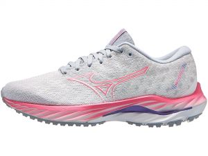 Mizuno Wave Inspire 19 Women's Shoes Snow White/Pink
