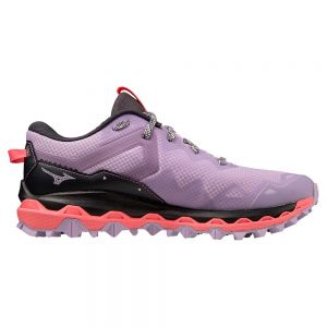 Mizuno Wave Mujin 9 Trail Running Shoes Purple Woman