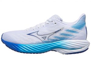 Mizuno Wave Rider 28 Women's Shoes White/Mugen Blue