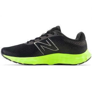 New Balance 520 V8 Mens Running Fitness Gym Trainer Black/Green - UK 9