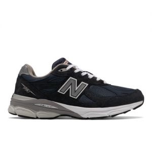 New Balance Men's MADE in USA 990v3 Core in Blue/White Leather, size 10