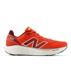 New Balance Men's Fresh Foam X 880v14 in Red/White Synthetic, size 10