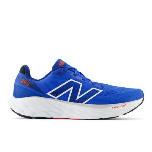 New Balance Men's Fresh Foam X 880v14 in Blue/Red Synthetic, size 8 Wide