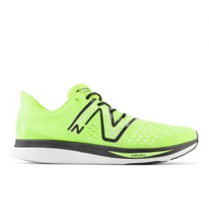 New Balance Men's FuelCell SuperComp Pacer in Green/Black Mesh, size 10