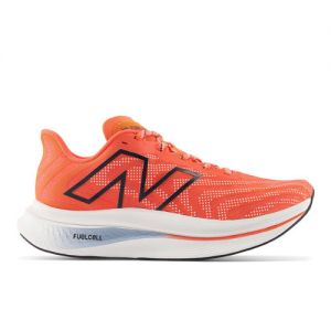 New Balance Men's FuelCell SuperComp Trainer v2 in Orange/Black Synthetic, size 11