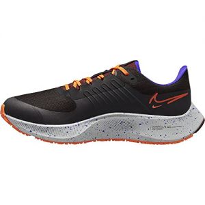 NIKE Air Zoom Pegasus 38 Shield Men's Trainers Sneakers Running Shoes DC4073 (Black/Total Orange/Bronze Eclipse/Orange 003) (UK_Footwear_Size_System