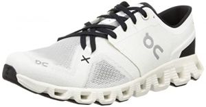 On Mens Cloud X 3 Textile Synthetic Ivory Black Trainers 11 UK