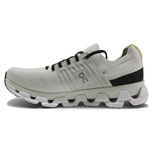 On Mens Cloudswift 3 Textile Synthetic Ivory Black Trainers 7 UK