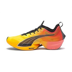 PUMA Fast-R Nitro Elite Fireglow Mens Running Shoes - Yellow - 9
