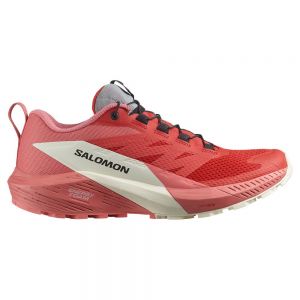 Salomon Sense Ride 5 Trail Running Shoes Red Woman