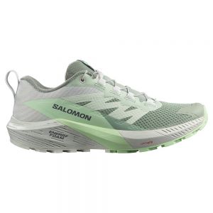 Salomon Sense Ride 5 Trail Running Shoes Green Woman