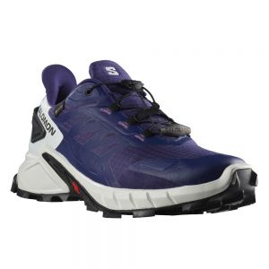 Salomon Supercross 4 Goretex Trail Running Shoes Purple Woman