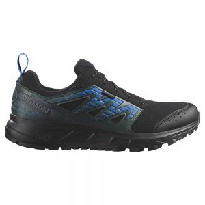 Salomon Wander Goretex Trail Running Shoes Blue,Black Man