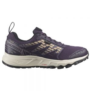 Salomon Wander Goretex Trail Running Shoes Purple Woman