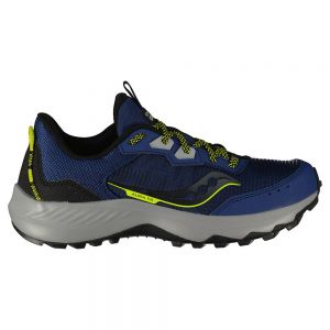 Saucony Aura Tr Trail Running Shoes Blue Man