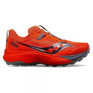 Saucony Endorphin Edge Trail Running Shoes Orange Man
