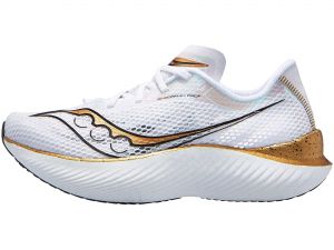 Saucony Endorphin Pro 3 Women's Shoes White/Gold