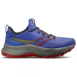 Saucony Endorphin Trail Running Shoes Blue Man