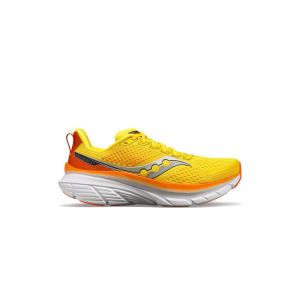 Saucony Guide 17 Yellow Red Sneakers SS24