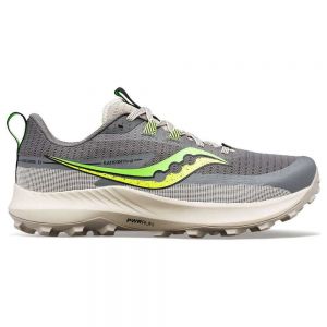 Saucony Peregrine 13 Trail Running Shoes Grey Man