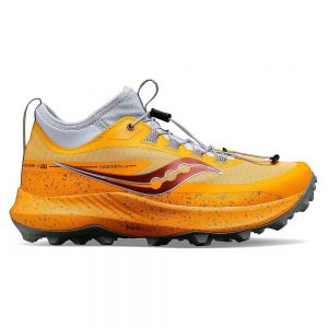Saucony Peregrine 13 St Trail Running Shoes Orange Woman