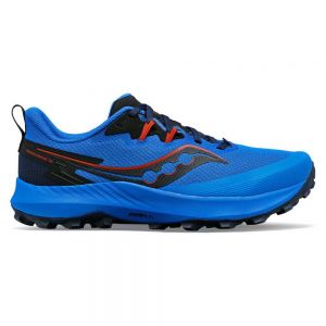 Saucony Peregrine 14 Trail Running Shoes Blue Man