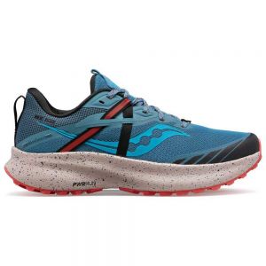 Saucony Ride 15 Trail Running Shoes Blue Woman