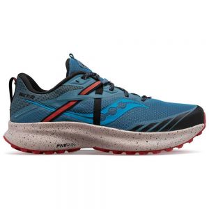 Saucony Ride 15 Trail Running Shoes Blue Man