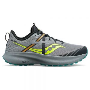 Saucony Ride 15 Tr Trail Running Shoes Grey Man
