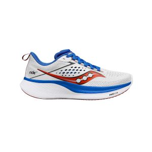 Saucony Ride 17 White Blue SS24 Shoes