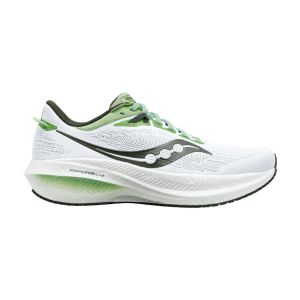 Saucony Triumph 21 Shoes White Green