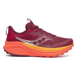 Saucony Xodus Ultra 3 Trail Running Shoes Red Woman