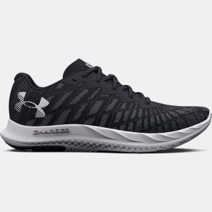 Men's  Under Armour  Charged Breeze 2 Running Shoes Black / Jet Gray / White 14