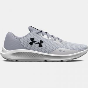 Women's  Under Armour  Charged Pursuit 3 Running Shoes Halo Gray / Mod Gray / Black 9.5