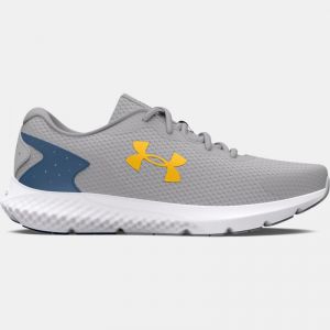 Men's  Under Armour  Charged Rogue 3 Running Shoes Mod Gray / Varsity Blue / Tahoe Gold 6 (EU 40)