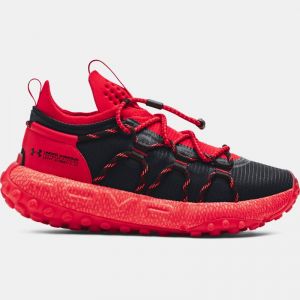 Unisex  Under Armour  HOVR? Summit Fat Tire Cuff Running Shoes Black / Red / Red 11.5