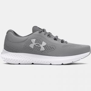 Men's  Under Armour  Rogue 4 Running Shoes Steel / White / Black 6.5