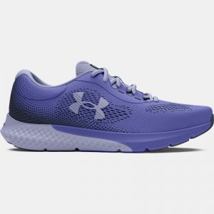 Women's  Under Armour  Rogue 4 Running Shoes Starlight / Downpour Gray / White 3