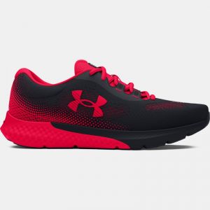 Men's  Under Armour  Rogue 4 Running Shoes Black / Red / Red 11