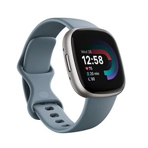 Fitbit Versa 4 Fitness Smartwatch with built-in GPS and up to 6 days battery life - compatible with iOS 15 or higher & Android OS 9.0 or higher