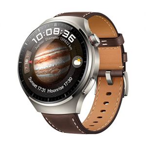 HUAWEI Watch 4 Pro Smart watch - eSIM Watch with Cellular Calling and Sapphire Glass - Fitness Tracker and Health Monitor with ECG and SPo2 Monitoring - Compatible with Android and iOs - 46MM Brown