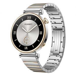 HUAWEI WATCH GT 4 Smart Watch for Women - Fitness Tracker Compatible with iOS & Android - 24H Health Monitoring including specific Women Health Management - Long Battery Life - 41MM Stainless Steel